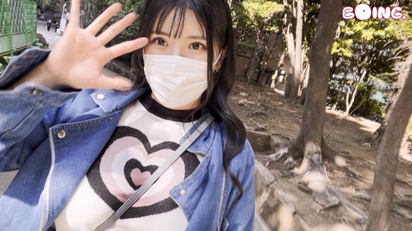 【神乳19歳】Jカップ女子大生まひる、池袋ノーブラ放流。解禁された爆乳コスプレ中出し。