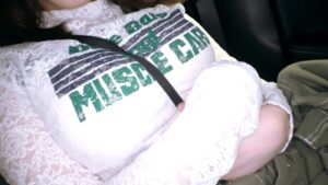 「また貧乏になっちゃいましたw」豪遊で謝礼を使い切った神乳娘の再応募に密着！